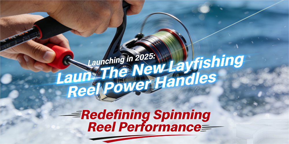 Launching in 2025: The New Layfishing Reel Power Handles – Redefining Spinning Reel Performance