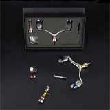 Layfishing Aluminum Alloy Double Rocker Arm With Reel Stand Set