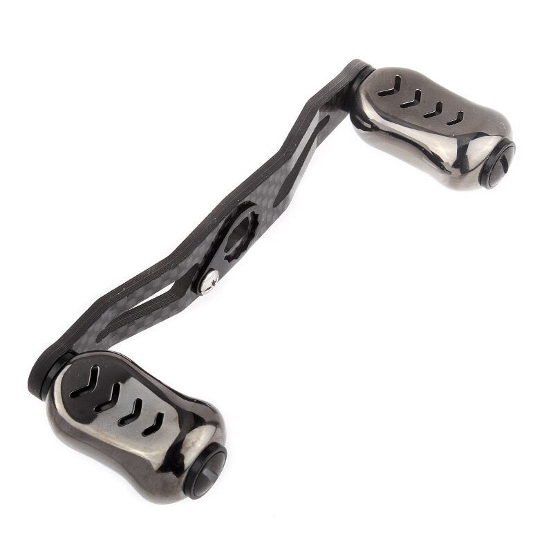 Layfishing Carbon Fiber Fishing Reel Handle With Alloy Knob