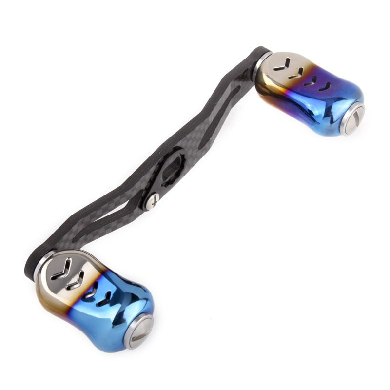 Layfishing Carbon Fiber Fishing Reel Handle With Alloy Knob