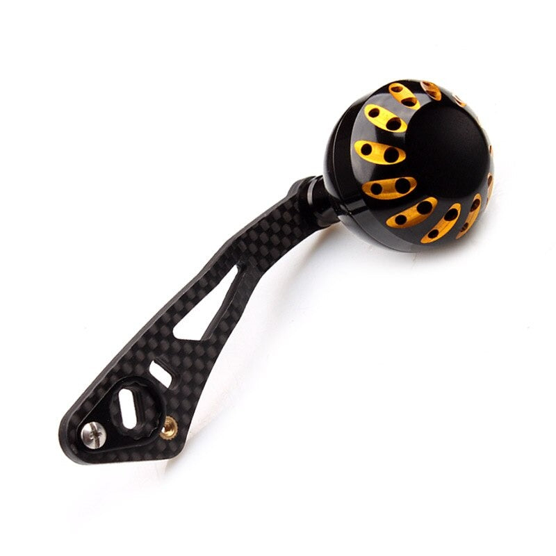 Layfishing Carbon Fiber Single Rocker Handles With Aluminum Knob