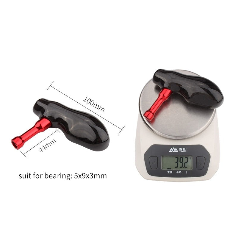 Layfishing Carbon Fiber T-bar Reel Power Knob