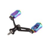 Layfishing Plug&play Carbon Fiber Power Handle With Titanium Alloy Knob