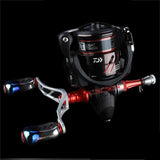 Layfishing Aluminum Alloy Double Rocker Arm With Reel Stand Set