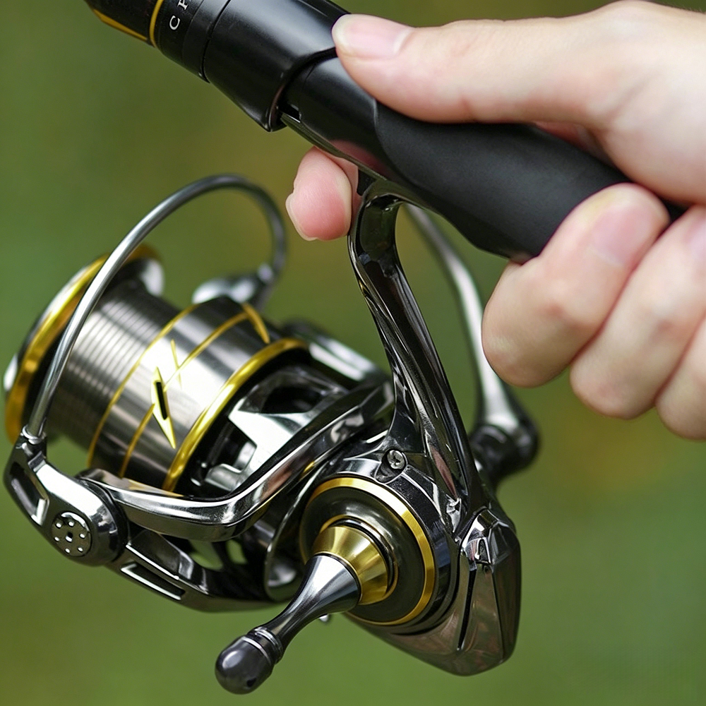 Layfishing Spinning Reel Metal Anti-Collision Reel Stand