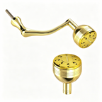 Layfishing Spinning Reel Metal Handle Equipped With High-End Titanium Alloy Knob