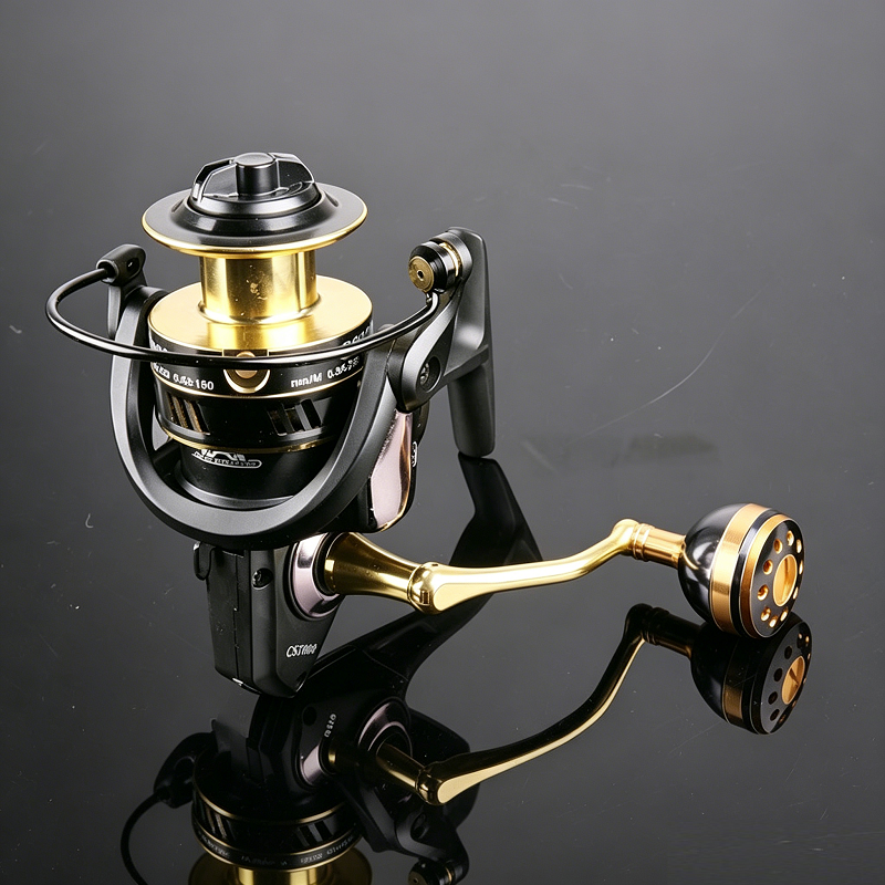 Layfishing ステンレス鋼ねじ込み式スピニングリール金属製ロッカーアーム