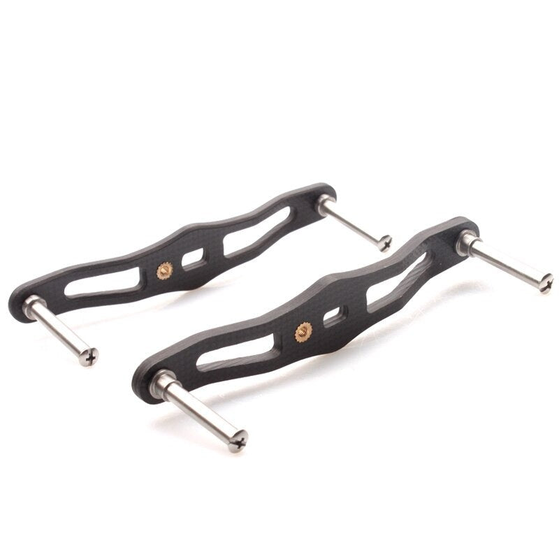 Shimano Daiwa Abu Penn リール用レイフィッシングカーボンファイバーハンドル