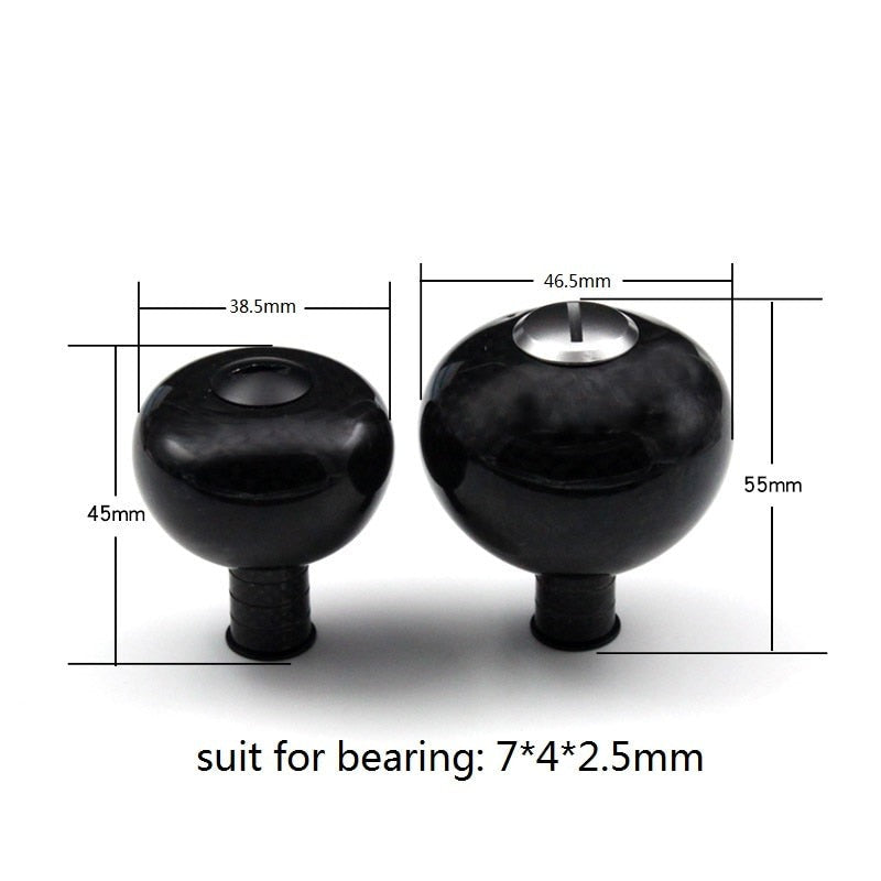 Layfishing Carbon Fiber Reel Power Knob