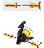 Layfishing アルミニウム スピニングリールスタンド
